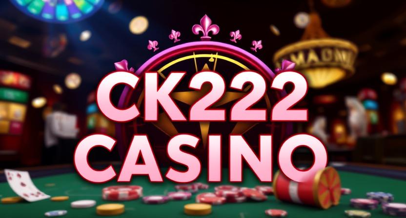 Variety of slot machines available on CK222